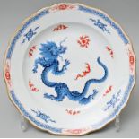 Teller Mingdrache/ plate