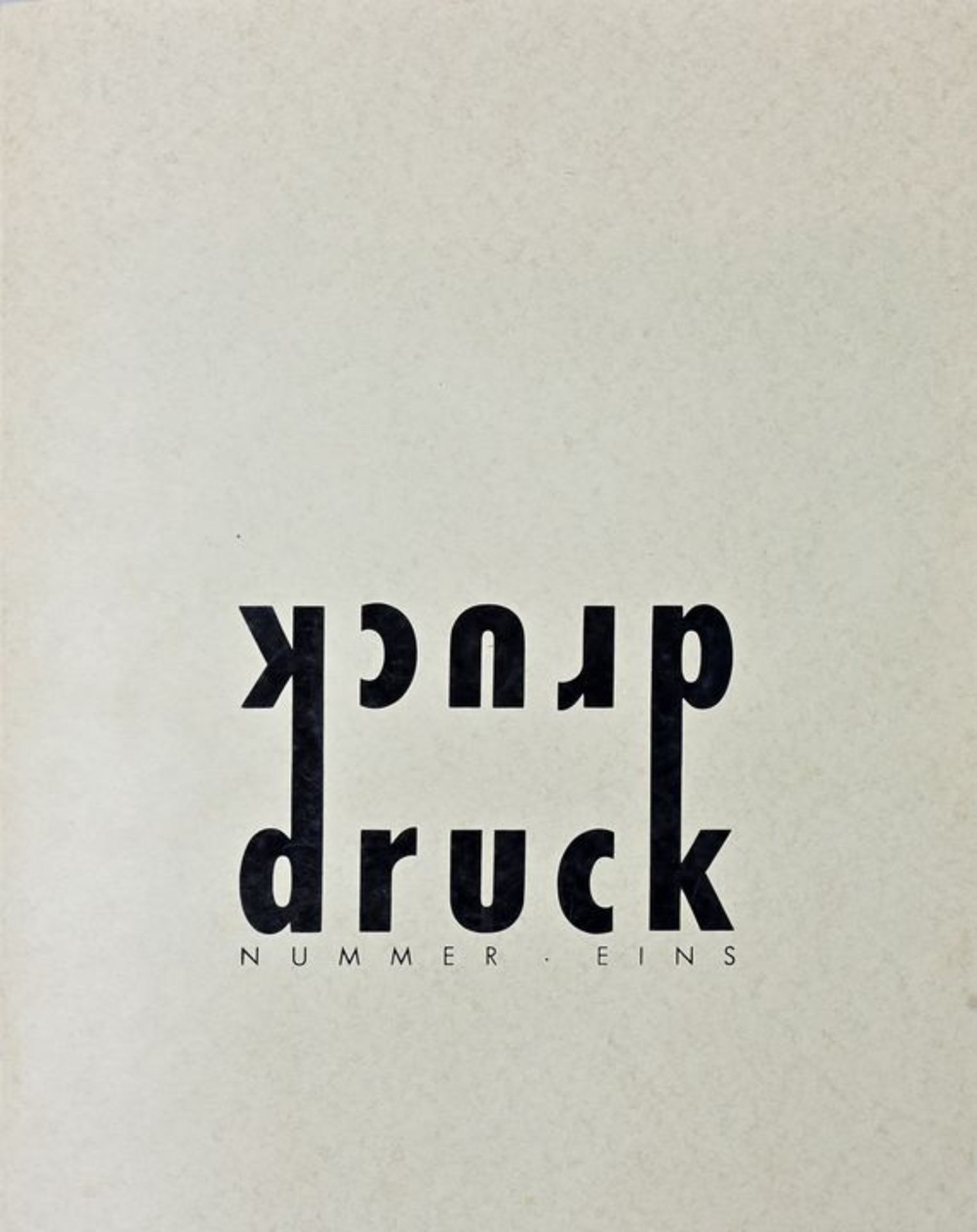 Buch zur Ausstellung "Druck Nummer Eins" / Collection of graphic works - Image 4 of 9