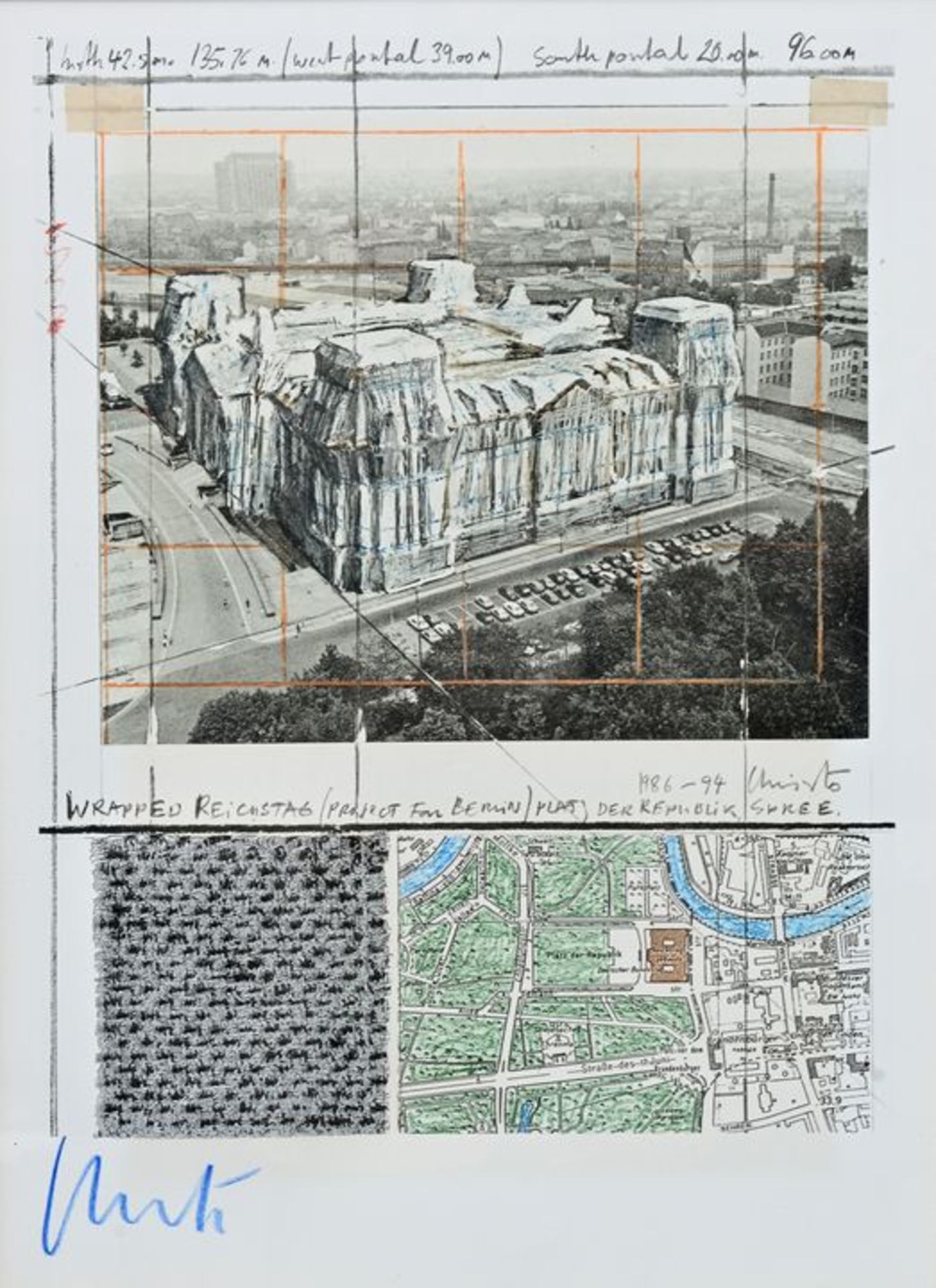 Christo: Verhüllter Reichstag/ wrapped Reichstag