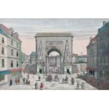 Guckkastenblatt: Paris/ view of Paris