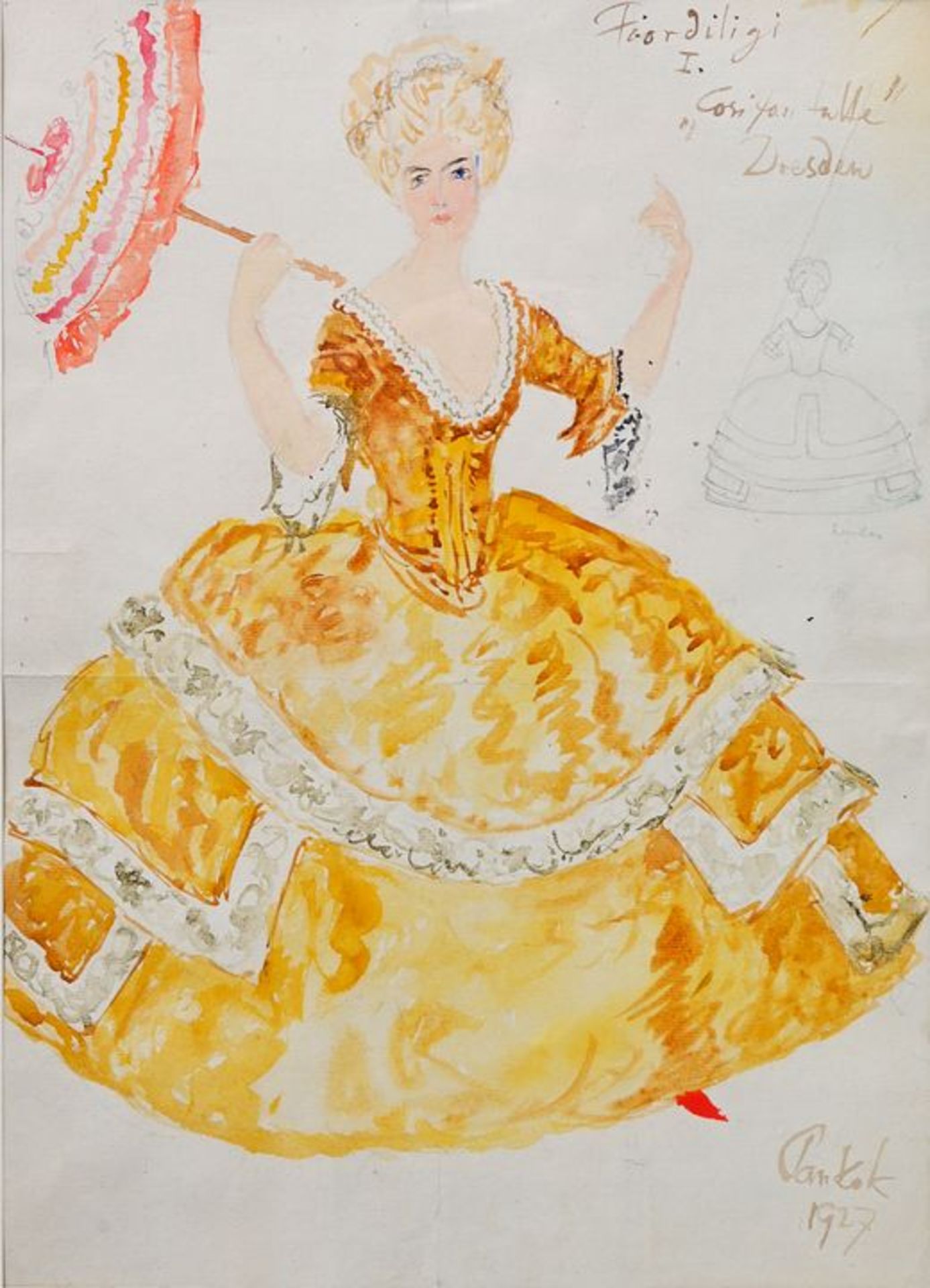 Kostümentwurf/ costume design