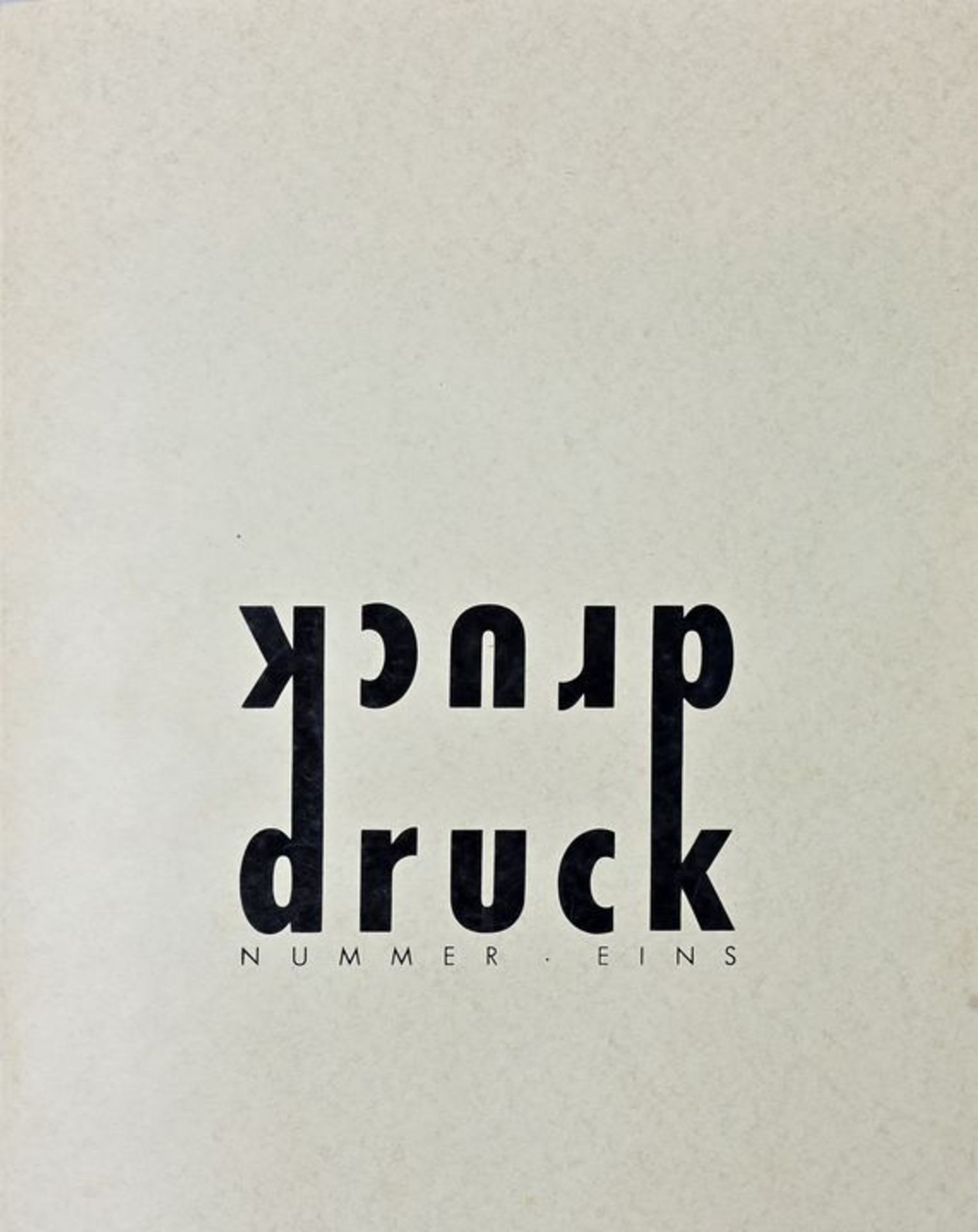 Buch zur Ausstellung "Druck Nummer Eins" / Collection of graphic works - Image 9 of 9