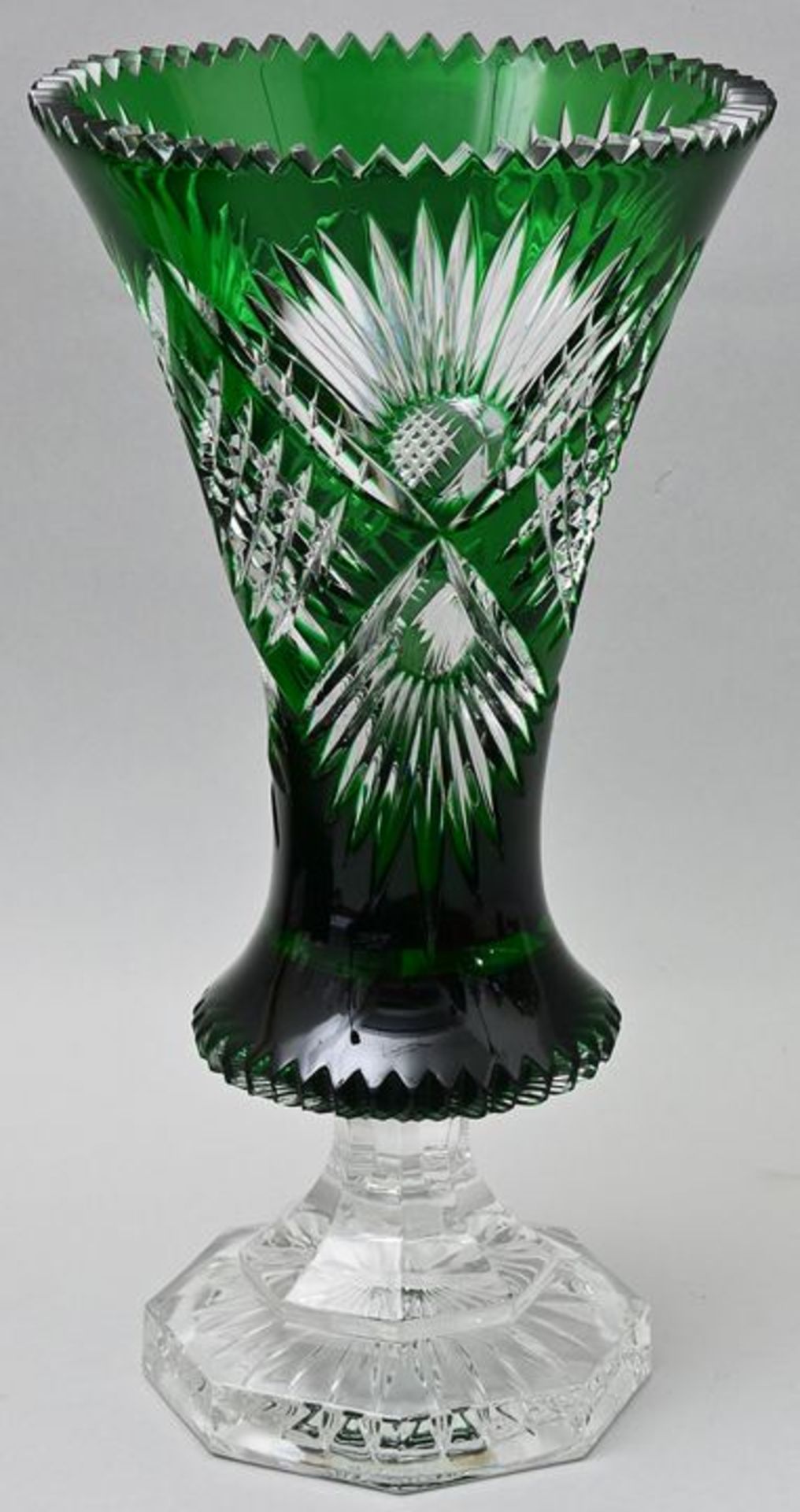 Kristallvase/ crystal glass vase