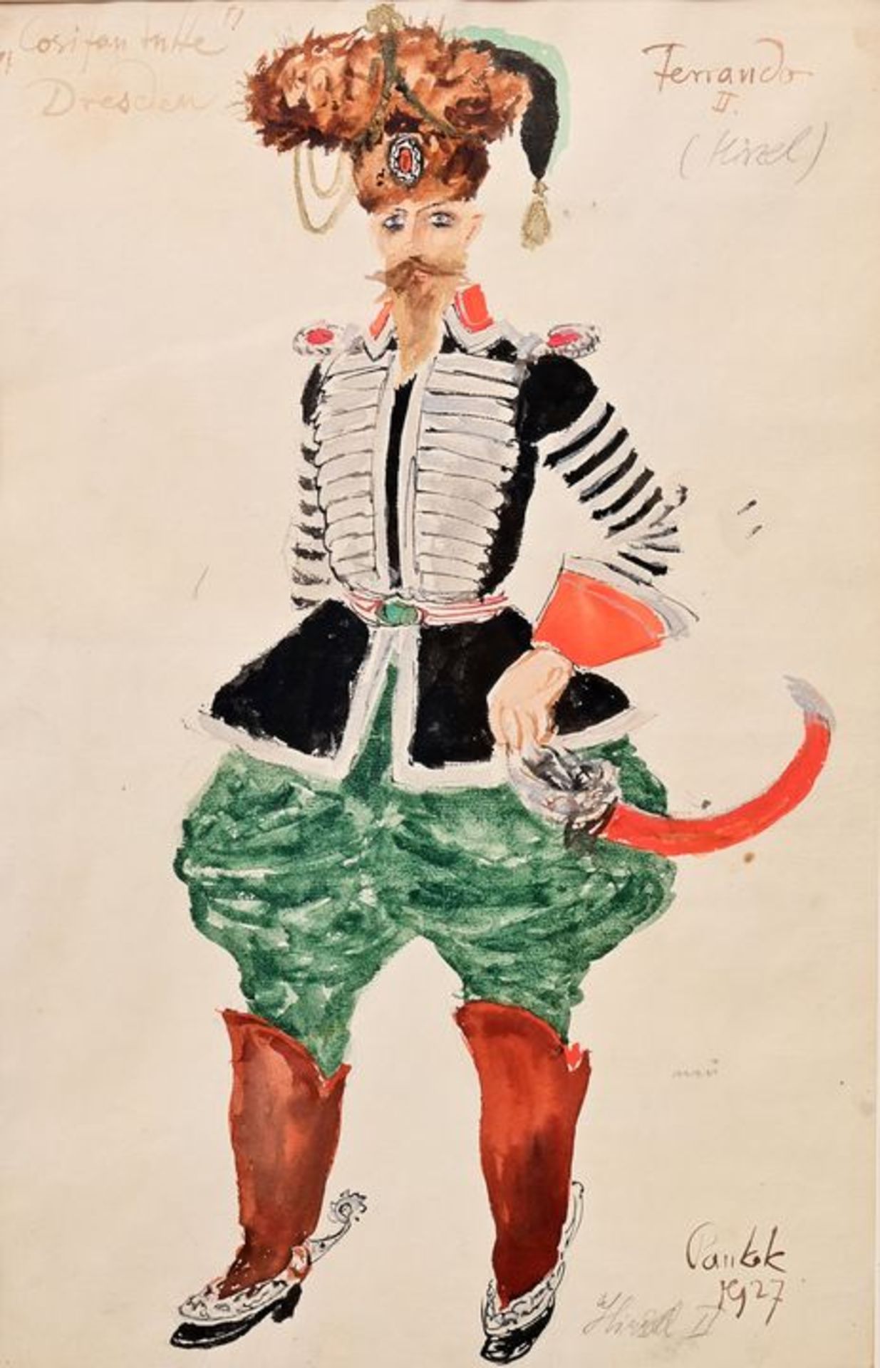 Kostümentwurf/ costume design