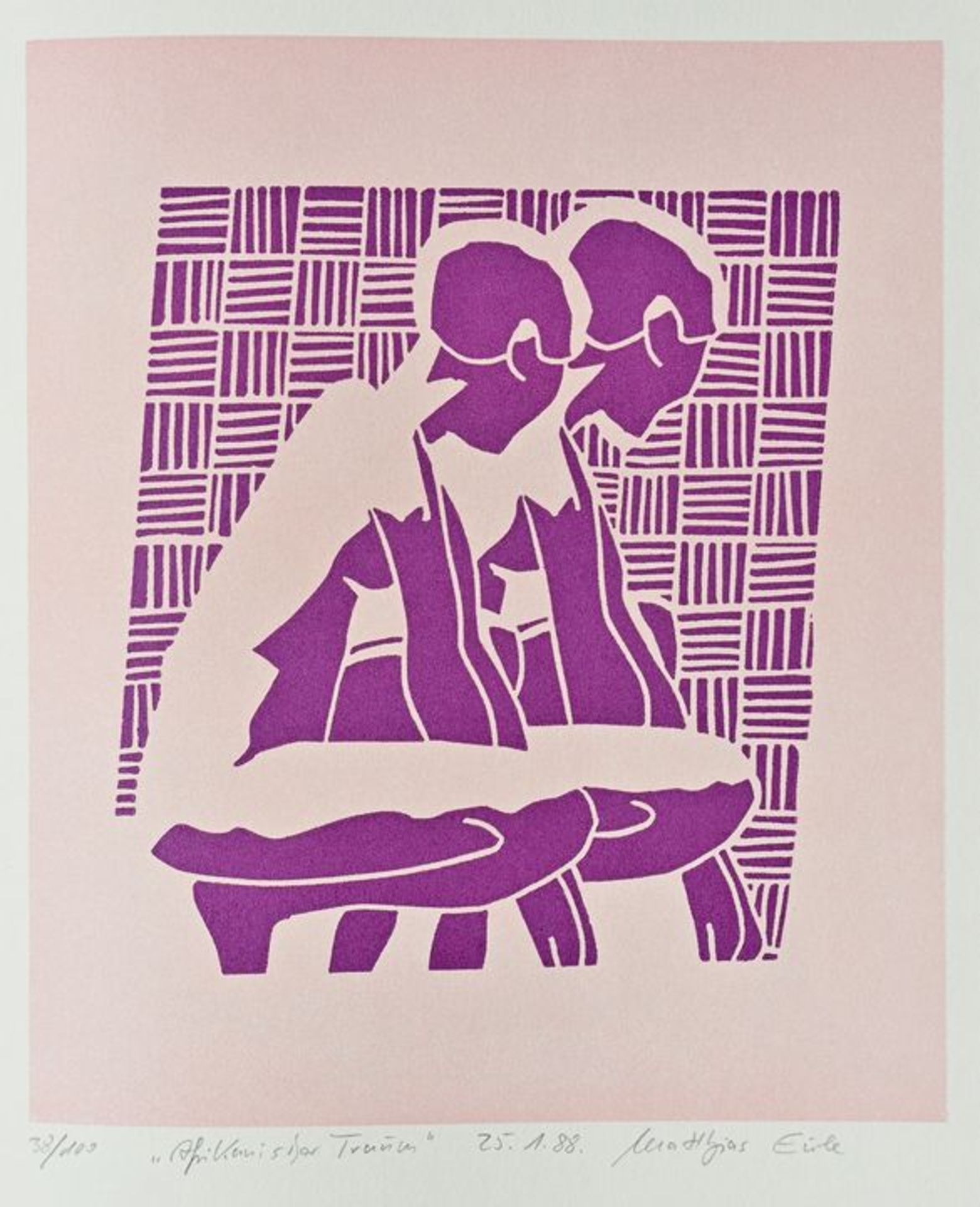 Buch zur Ausstellung "Druck Nummer Eins" / Collection of graphic works - Image 8 of 9