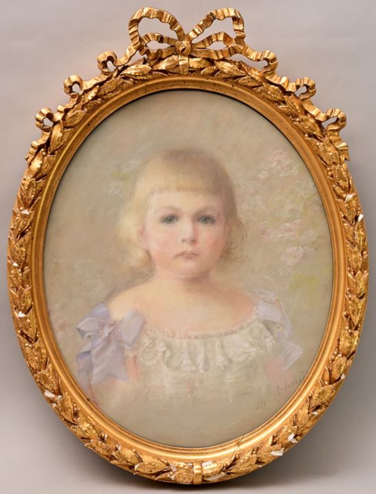 Kinderbildnis/ portrait of a child