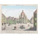 Guckkastenblatt: Dresden/ view of Dresden