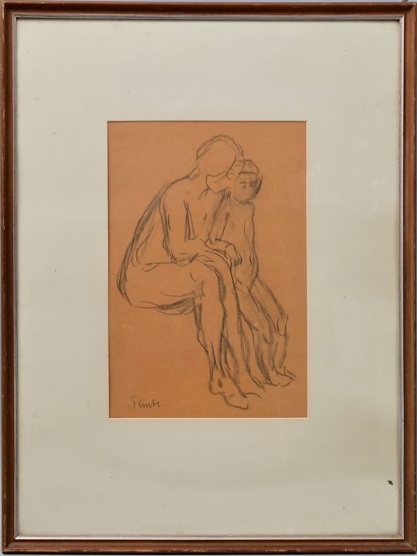 Flinte, Fritz, Aktzeichnung / Female nude - Bild 4 aus 5