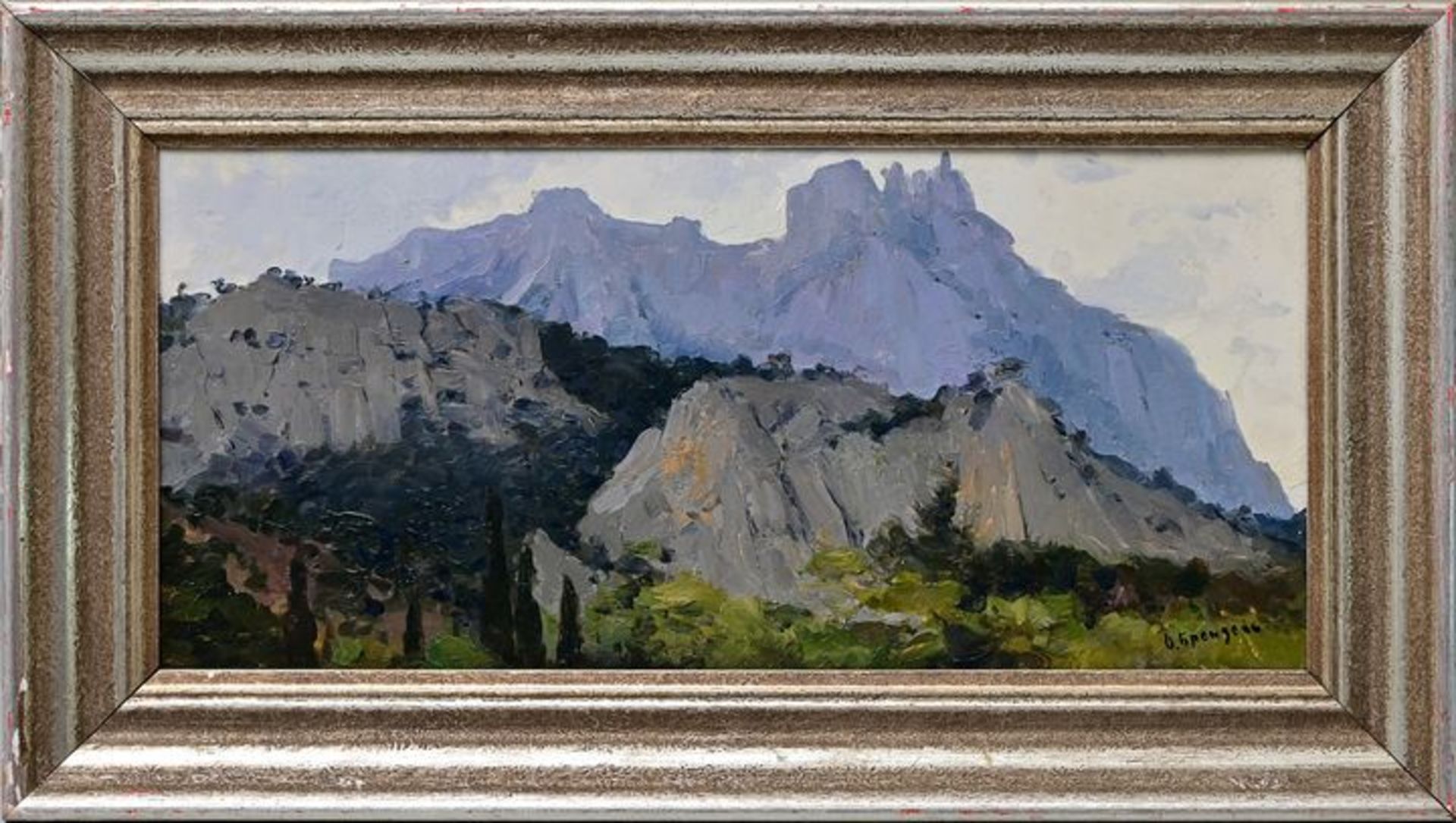 Brendel, Olga, Berglandschaft / Mountain landscape - Image 2 of 5