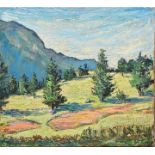 Kunte, Landschaft mit Kramer / Lanscape with Kramer