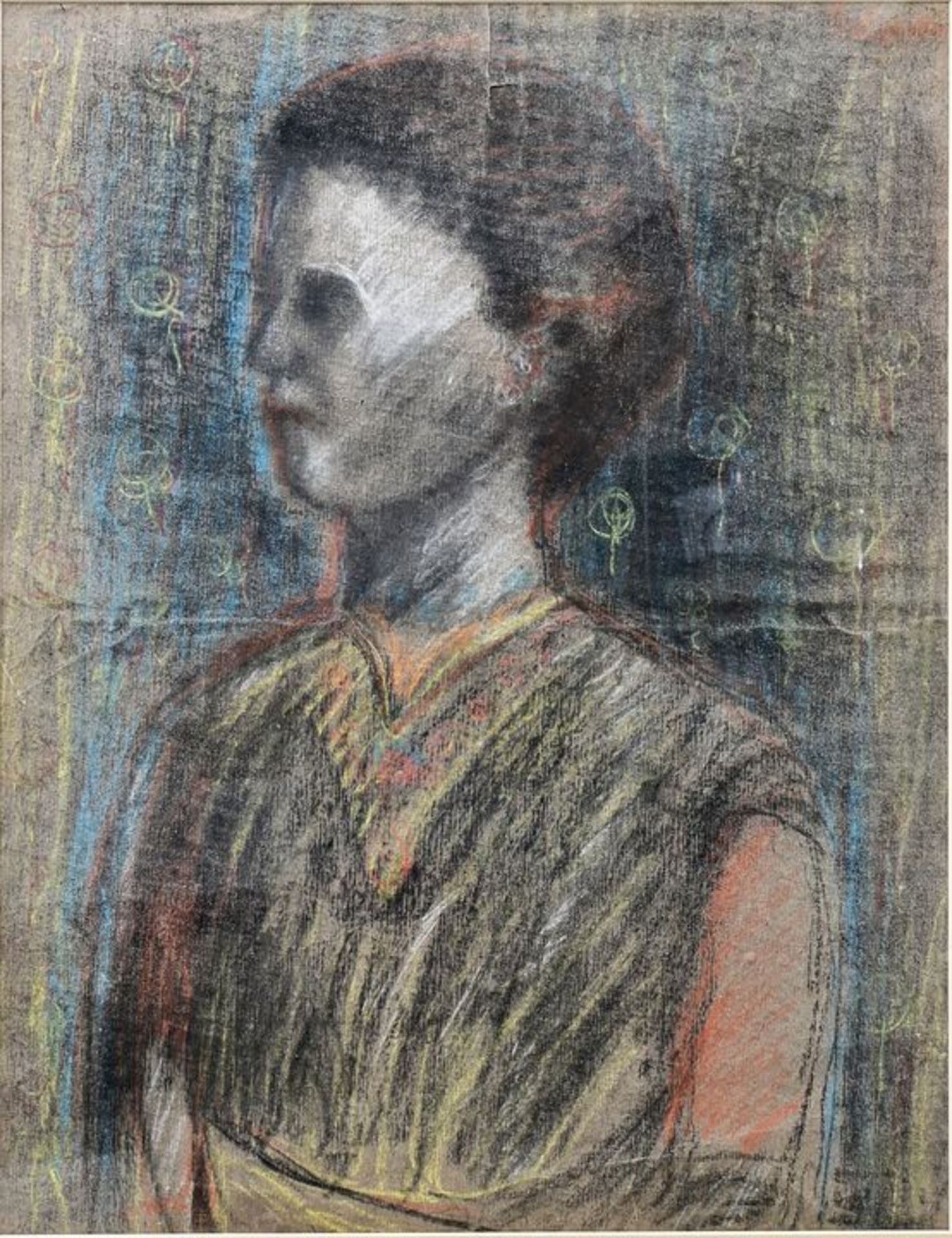 Farbkreidezeichnung/ chalk drawing