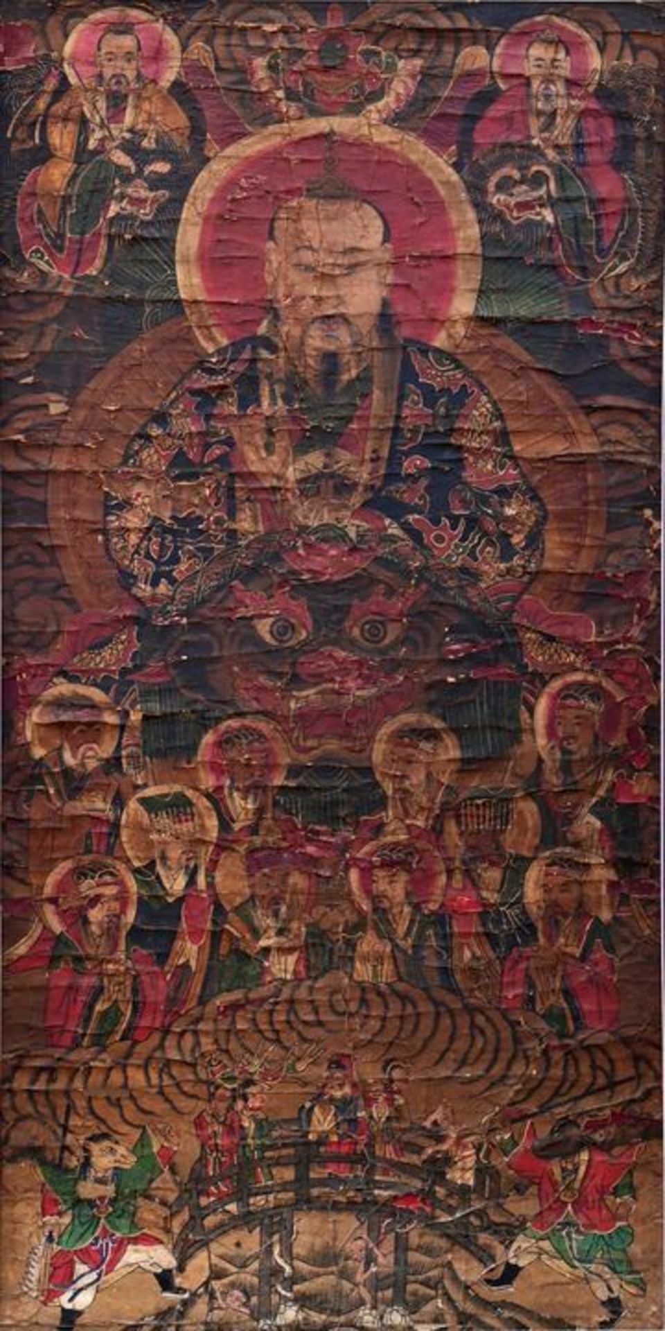 Großes Rollbild Thangka