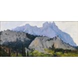 Brendel, Olga, Berglandschaft / Mountain landscape