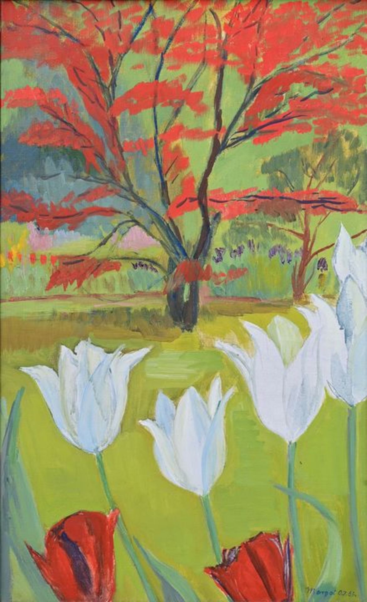 Opferkuch-Jacoby, Margot, "Stiller Frühling" / still life with tulips