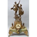 Figürliche Pendule / Figurative table clock