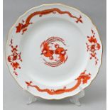 Teller Reicher Drache/ plate Meissen