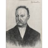 Wollanke Kohle / Charcoal drawing of a man