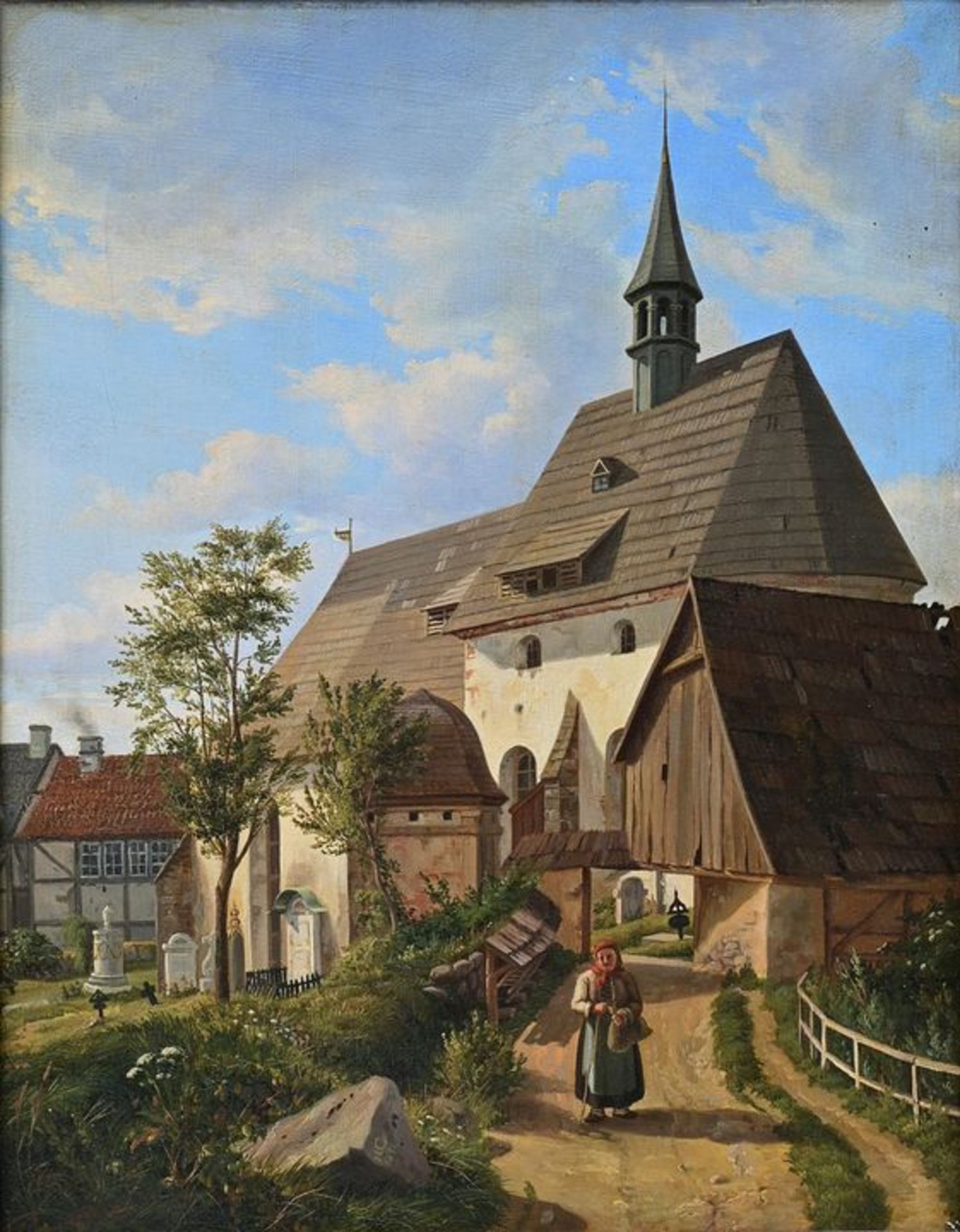 Kirche in Sebnitz/ church at Sebnitz
