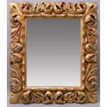 Florentiner Rahmen mit Spiegel / Florentine frame with mirror