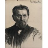 Wollanke Kohle / Charcoal drawing of a man