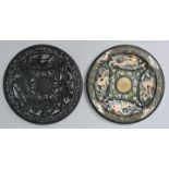 Gusseisen-Teller / Cast iron plates