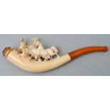 Meerschaumpfeife, Carl Hiess / Sea foam pipe