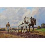 Hoffmann, Pflügen / Hoffmann, Ploughing