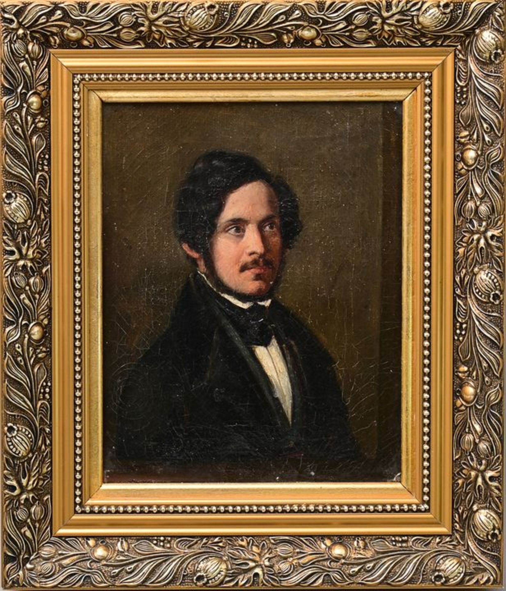 Hottenroth, Selbstbildnis / Hottenroth, Self-portrait - Bild 4 aus 5