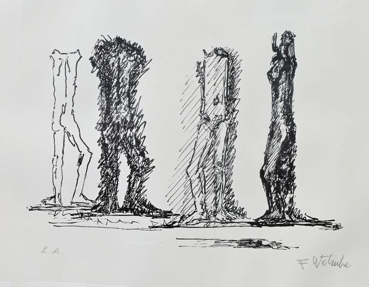 Wotruba: Figurenstudie/ study of human figures