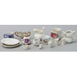 17 Teile Puppengeschirr / 17 pieces doll´s tableware