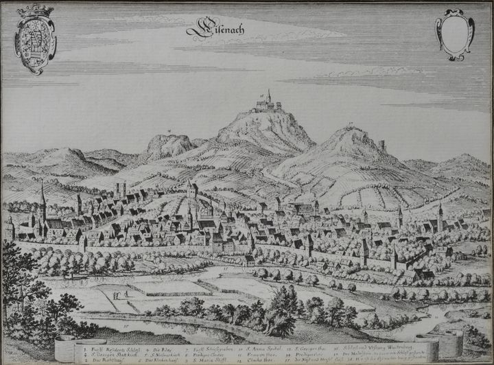 Ansicht Eisenach / View of Eisenach