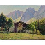 A. Petersohn: Alpenlandschaft/ mountainous landscape