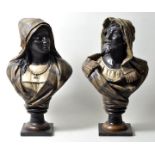 Paar Büsten/Pair of busts