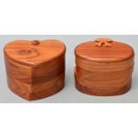 Zwei Schmuckkästchen / Two jewellery boxes