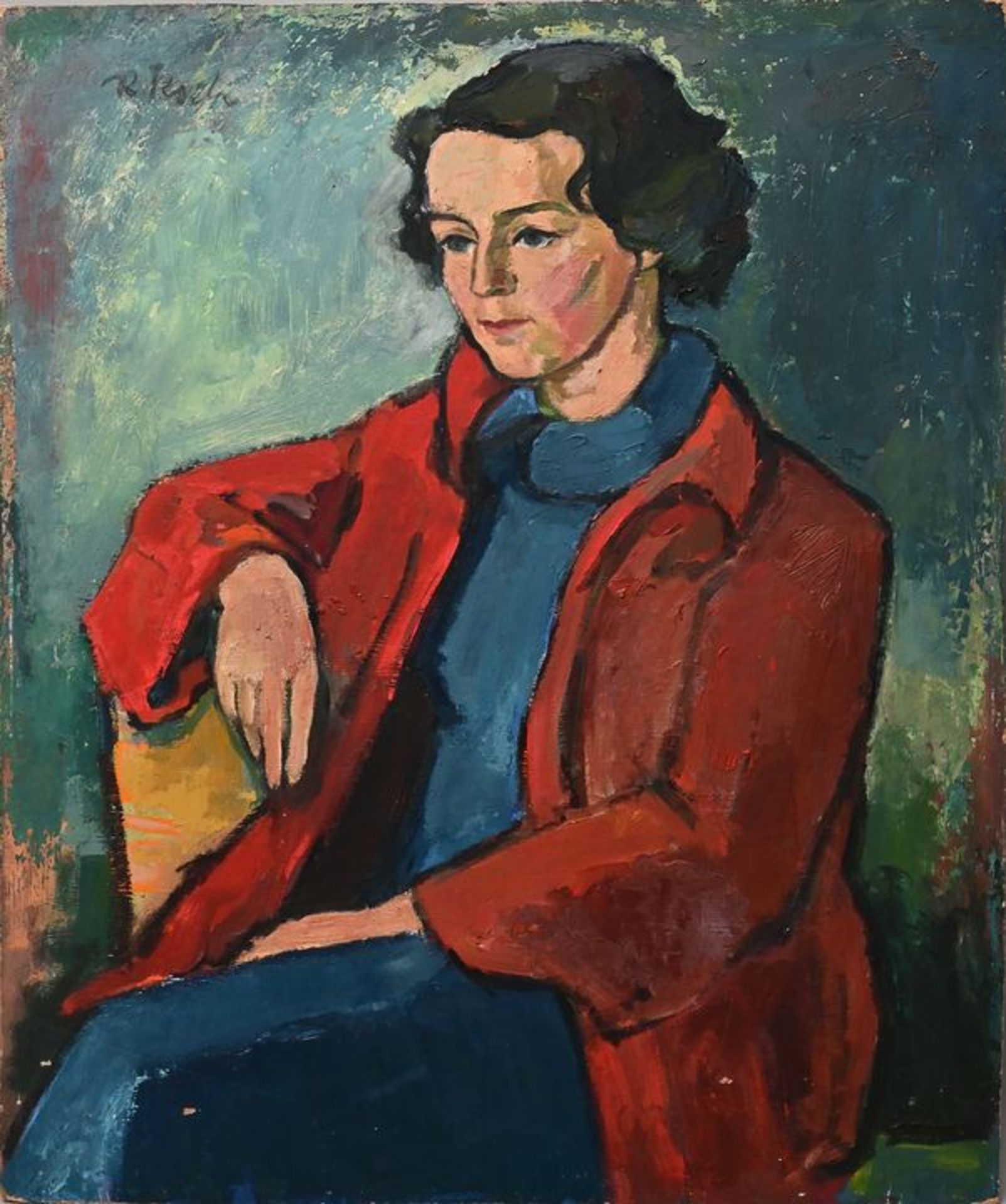 Koch, Damenbildnis / Koch, Portrait of a Lady