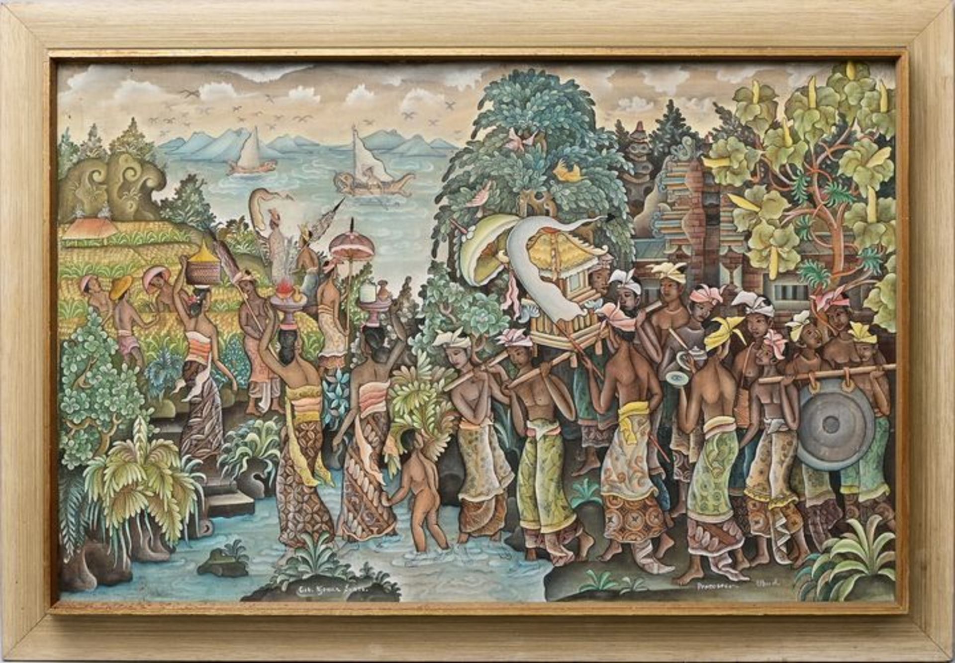 Aus Bali/ Balinese scene - Image 3 of 3