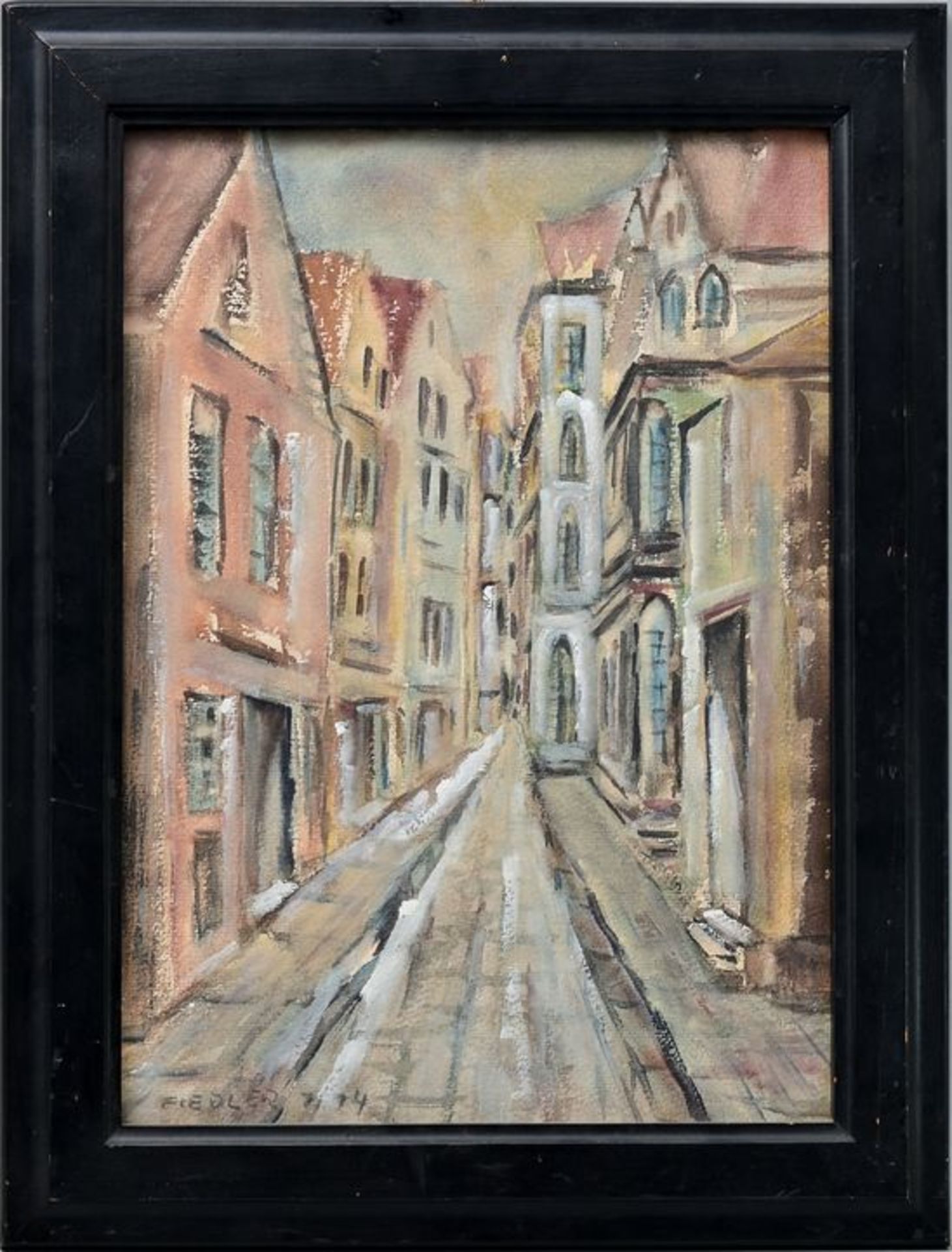 Altstadtszene / Street in historic town - Image 2 of 7