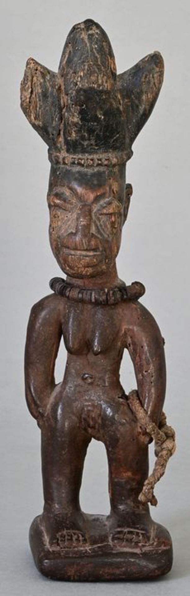 Zwillingsfigur Yoruba/ ibedji statuette