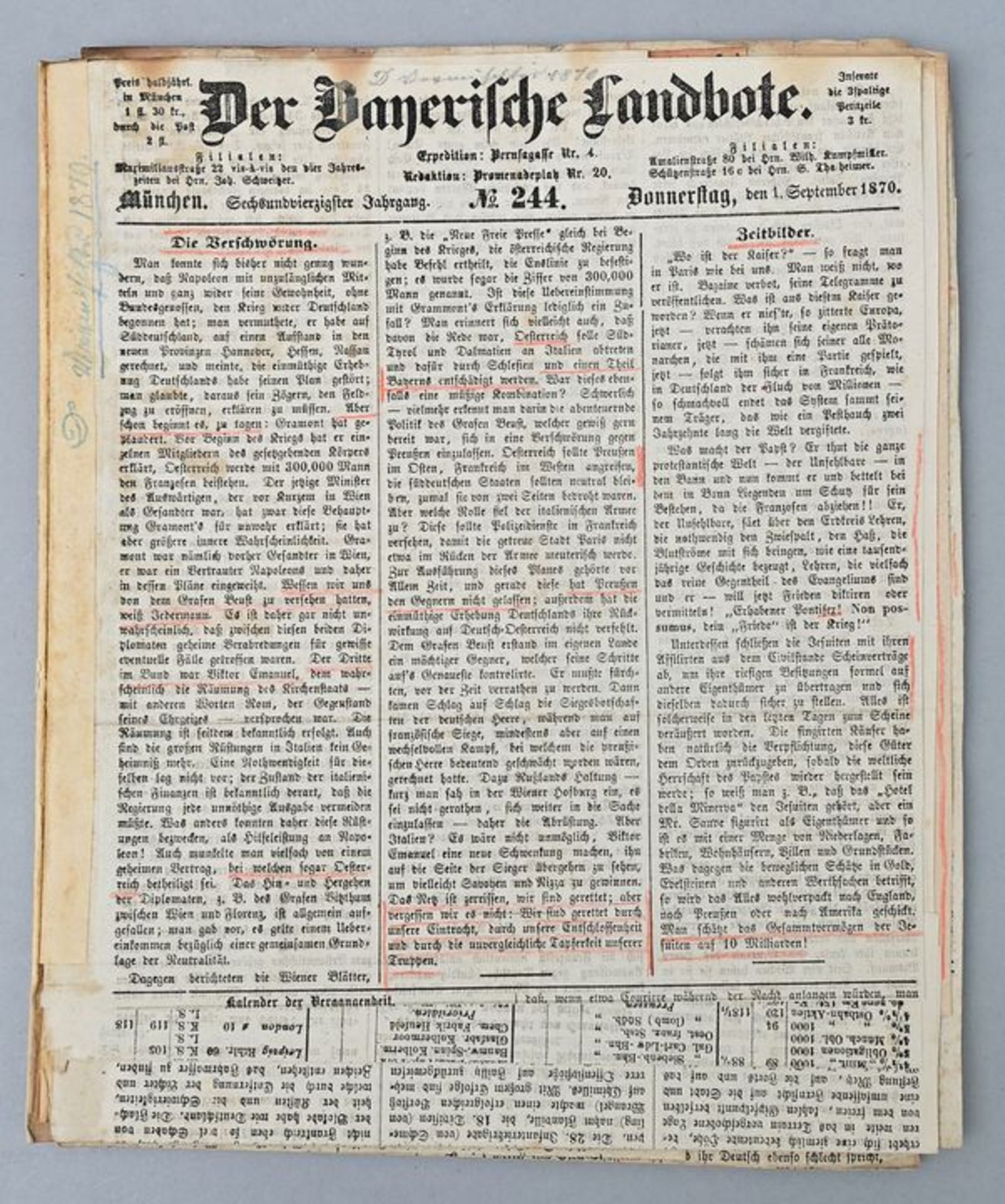 Zeitungsartikel / newspaper articles - Bild 5 aus 5