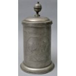 Walzenkrug/ pewter tankard