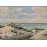 Lundgren, Gemälde "Ostseestrand" / coastal landscape, painting