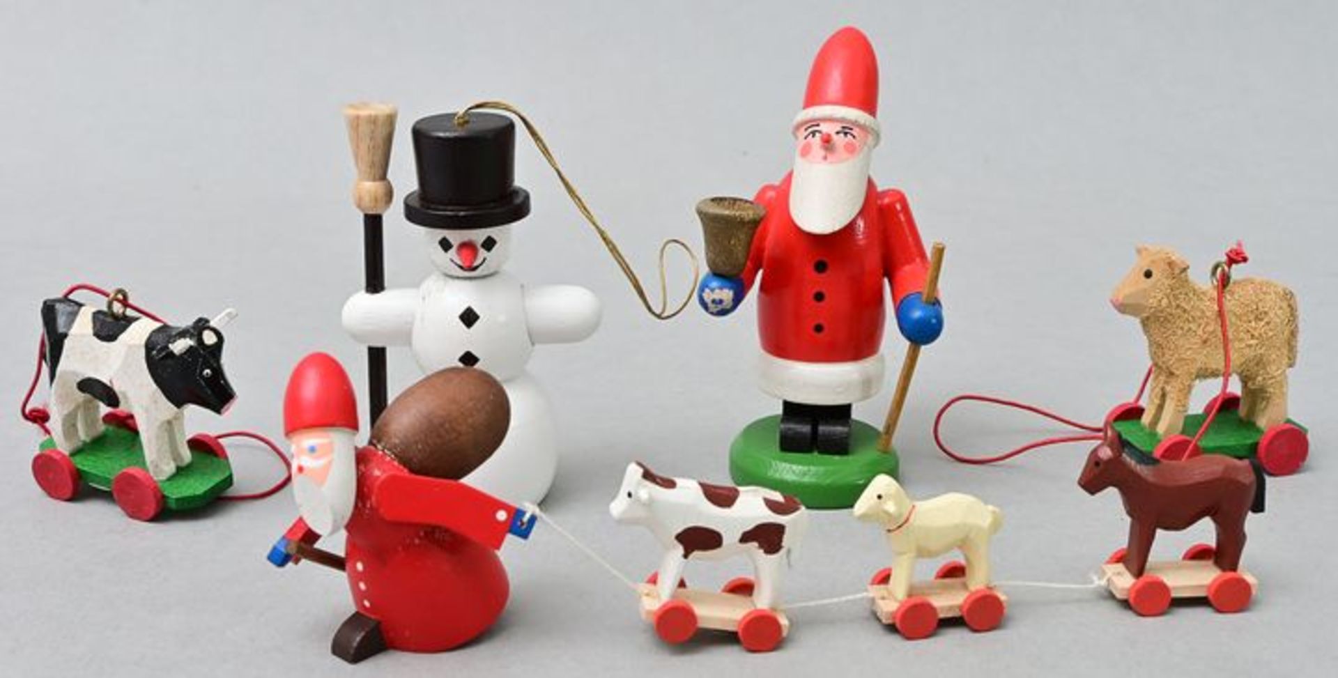 Konvolut Weihnachtsfiguren / Set of different christmas figure