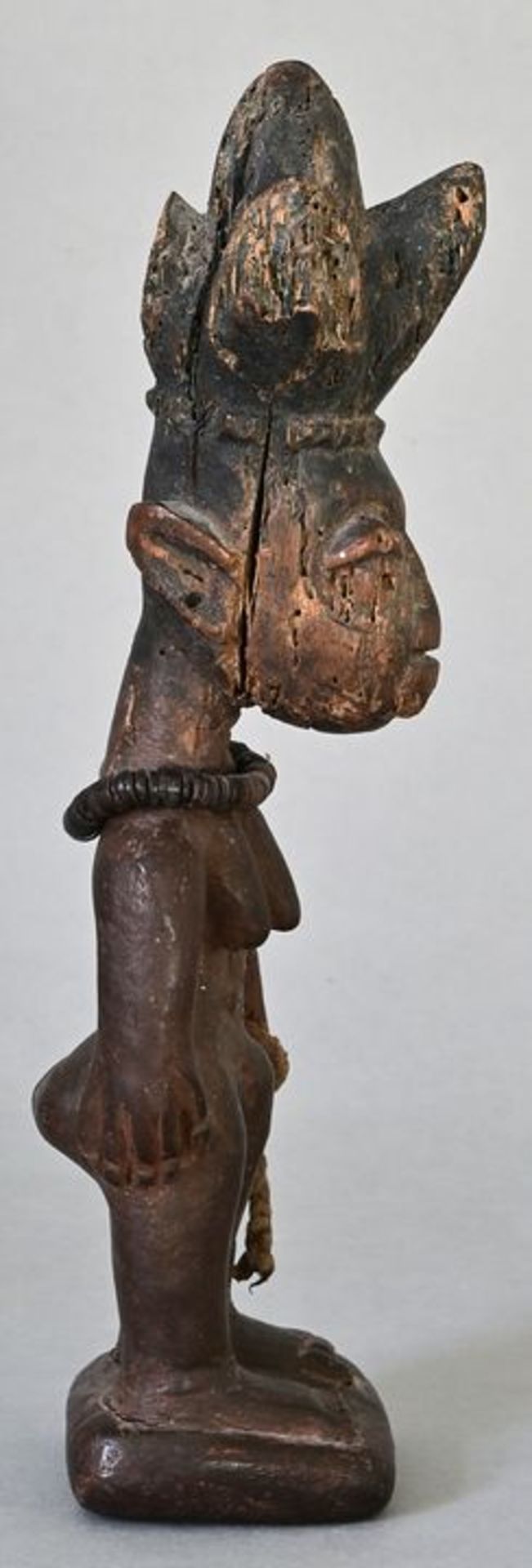 Zwillingsfigur Yoruba/ ibedji statuette - Image 6 of 7