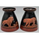 Exceptionelles Vasenpaar/ a pair of extraordinary vases