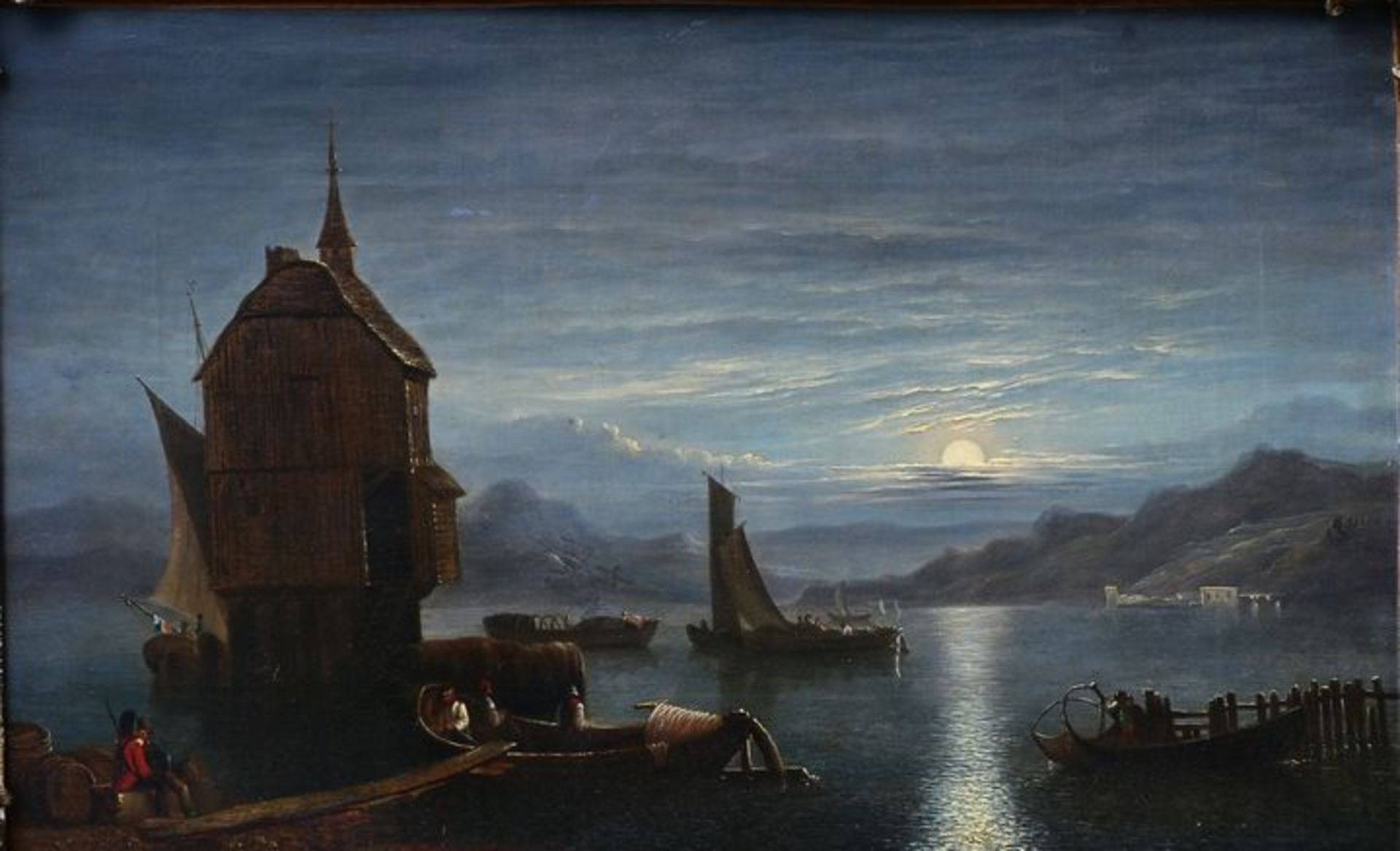 Mondscheinszenerie/ moon light scenery