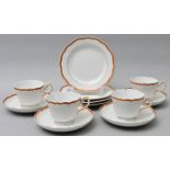 Vier Gedecke / 12 pieces of porcelain