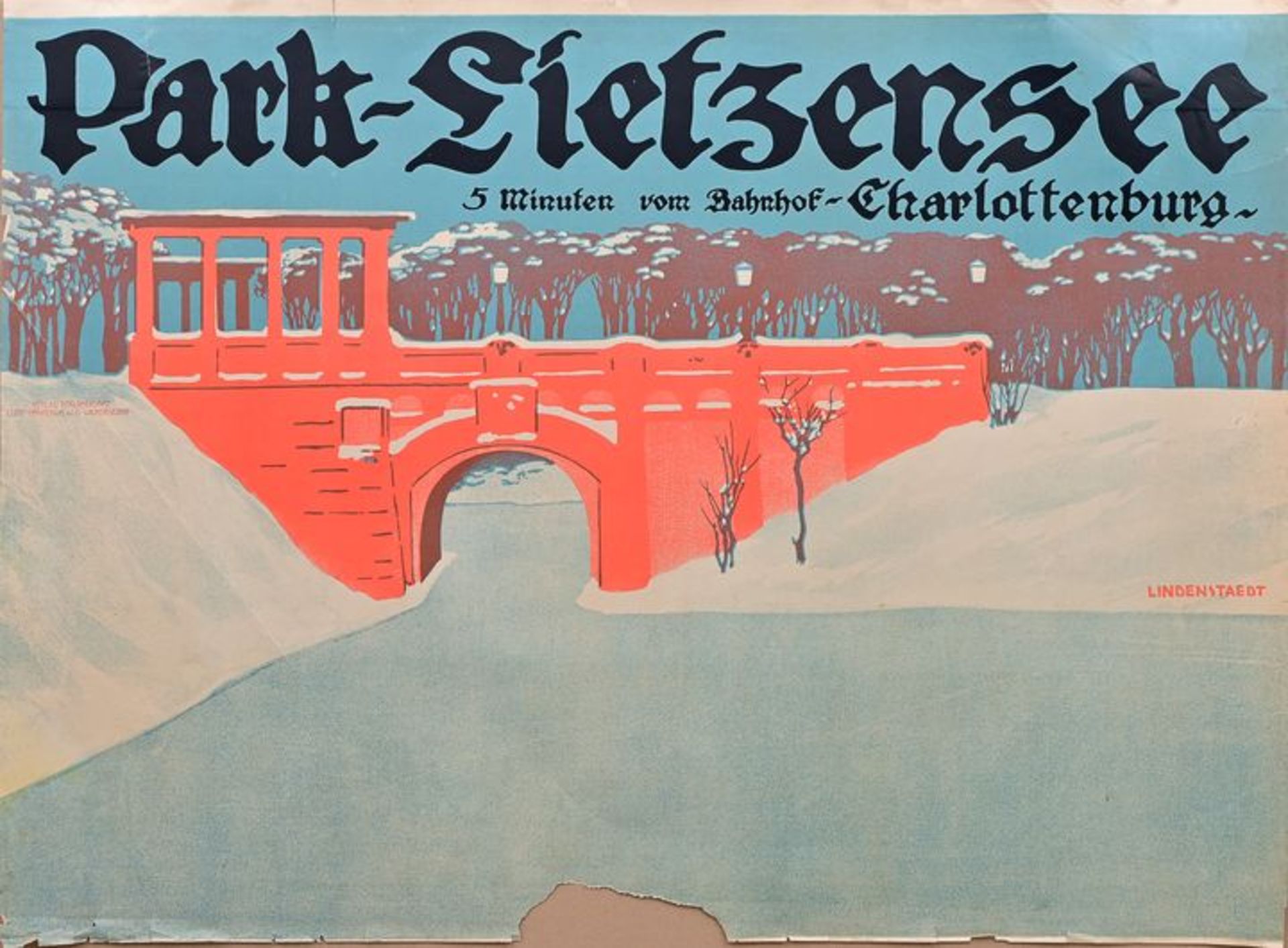 Lindenstaedt, Plakat Berlin / Lindenstaedt, Poster Berlin