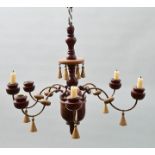 Spinnenleuchter/ hanging chandelier