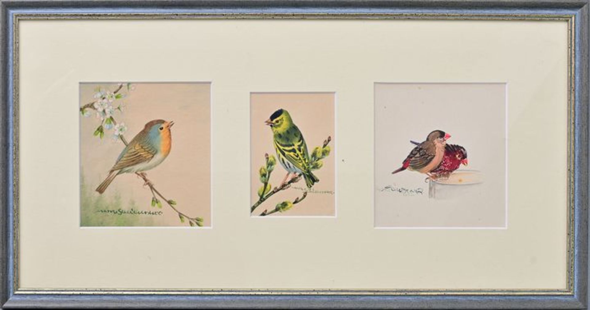 Schicktanz, Vogeldarstellungen / Schicktanz, Birds - Bild 3 aus 3