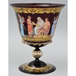 Fußschale Venedig/ Murano footed bowl